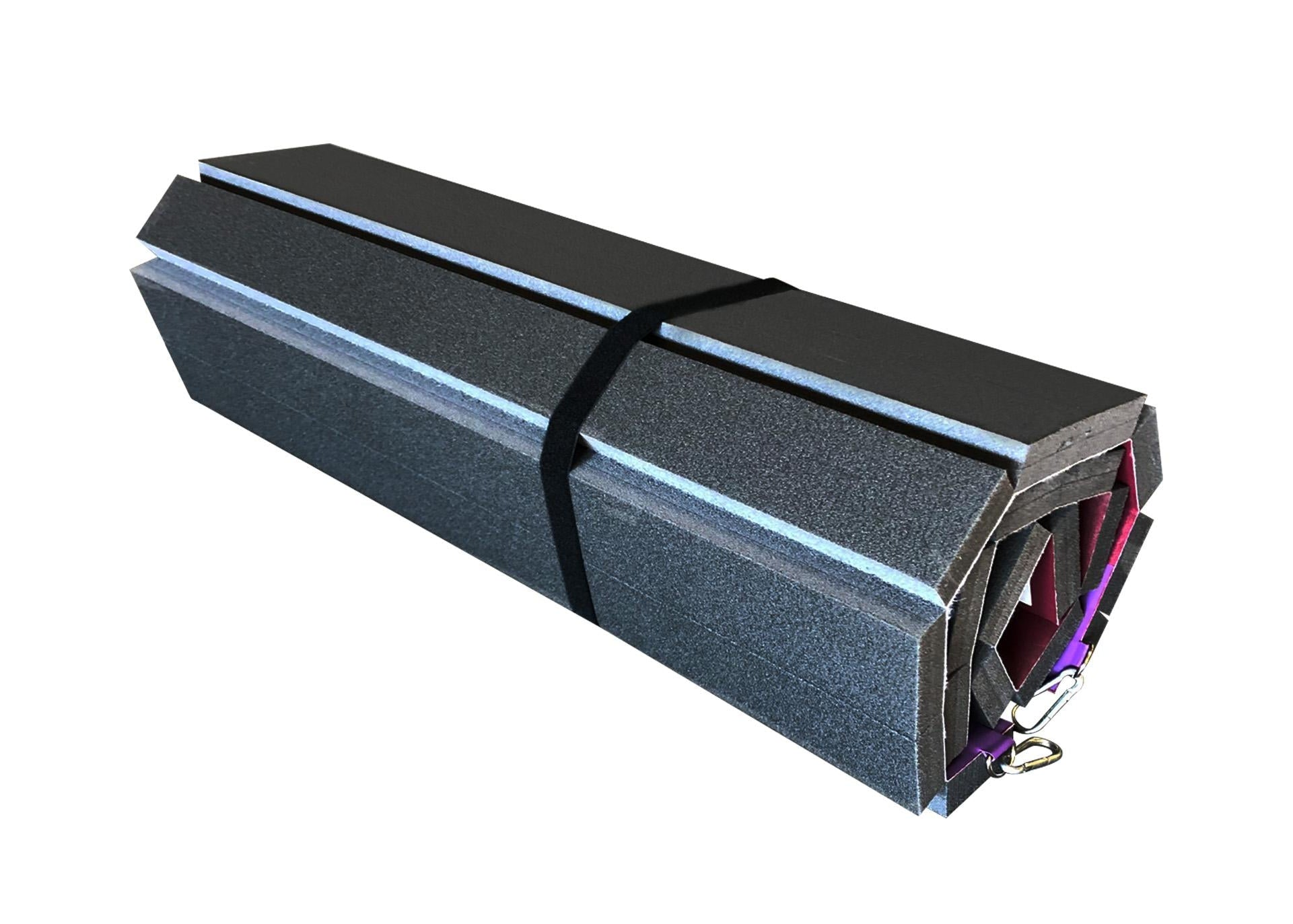  4 by 3 feet rolled up inflatable safety impact mat