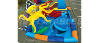 Sea Park toddler play area with view of pirate octopus ball pit.
