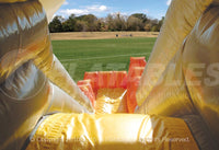 The slide of the the Shuttle Play Space™ bounce house. 