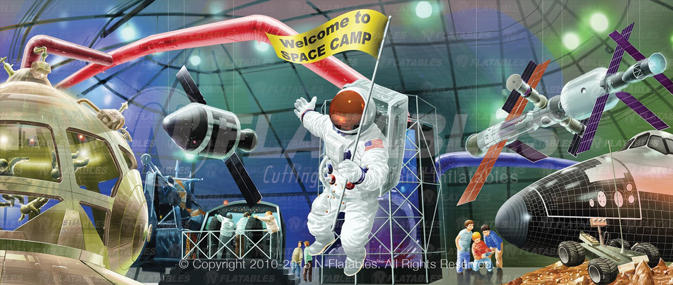 Space Camp™ Removable Art Panel