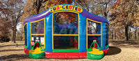 Front view of the Wacky Fun Center™ Kid Combo in a park. 
