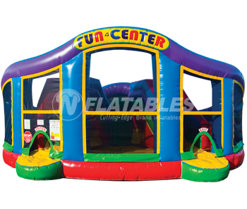 Front view of the Wacky Fun Center™ Kid Combo on white background. 