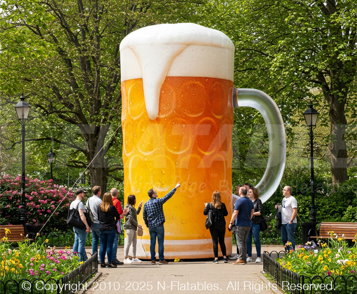 Inflatable Beer Mug