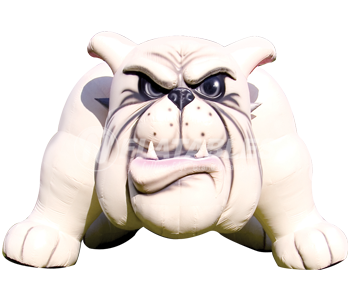Inflatable Bulldog Mascot