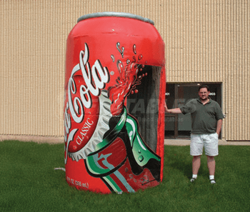 Coca Cola® Inflatable Money Machine