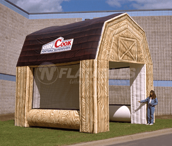 Cook Portable Warehouses Inflatable Replica