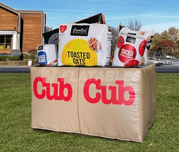 Inflatable Grocery Tote