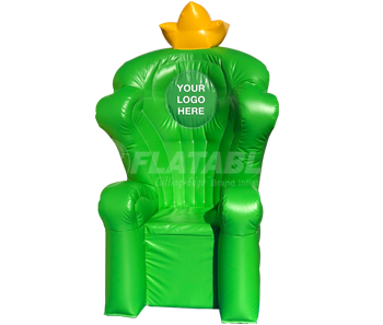 Customizable Inflatable Throne