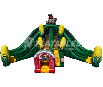 Triple Scarecrow Slide