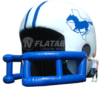 Football Helmet Tunnel