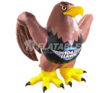 Inflatable Hawk Mascot