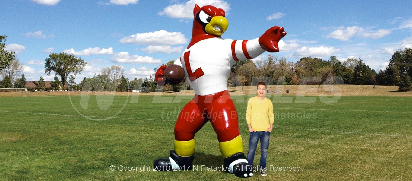 Logo Brands St. Louis Cardinals Inflatable Mascot in the Sports