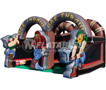 Inflatable Lumberjack Axe Throw™ (Double)