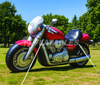 Inflatable Motorcycle Replica