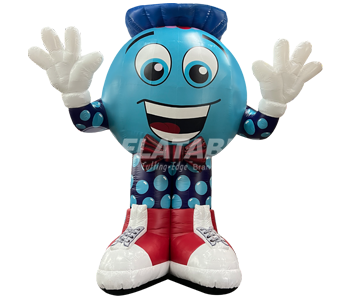 Mr. Bubbles Inflatable Mascot
