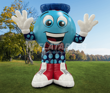 Mr. Bubbles Inflatable Mascot