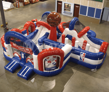 Custom Branded Wacky World for the NBA