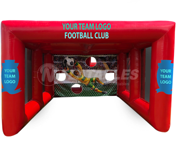 Customizable Inflatable Soccer Goal
