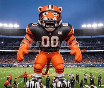 Inflatable Tiger Mascot (Football)