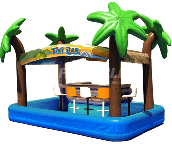 Inflatable Tiki Bar™ (w/Pool) [Captured-Air]
