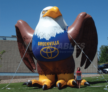 Greenville Toyota Eagle Mascot