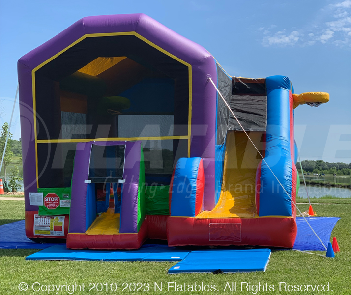 Ninja 5-in-1 Slide Combo - All Blown Up Inflatables