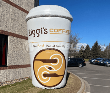 Inflatable Coffee Cup Replica