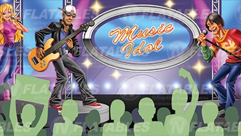 Music Idol™ Removable Art Panel