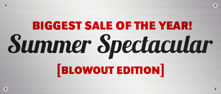 2019 Summer Spectacular Sale
